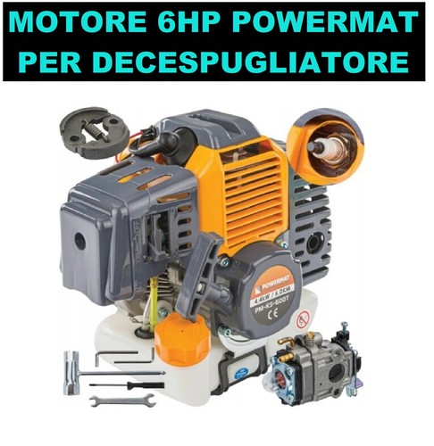 Motore powermat tempi - motore, 6hp